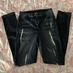 high waisted fashion nova jeans